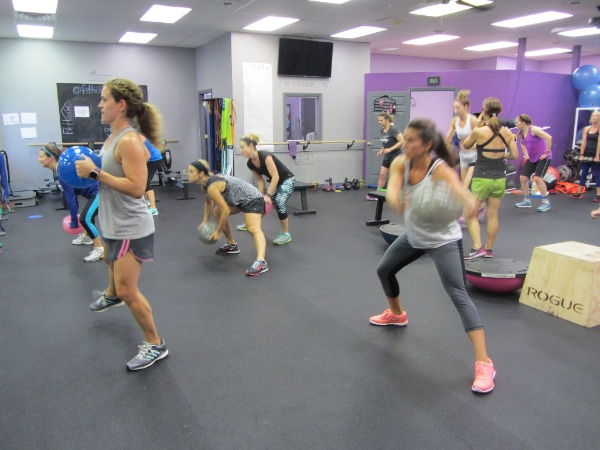 women working out