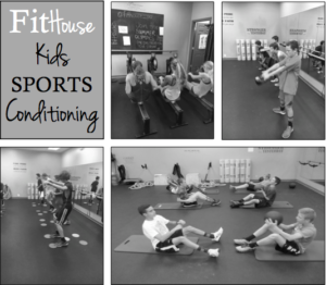 Kids Sports Conditioning Collage