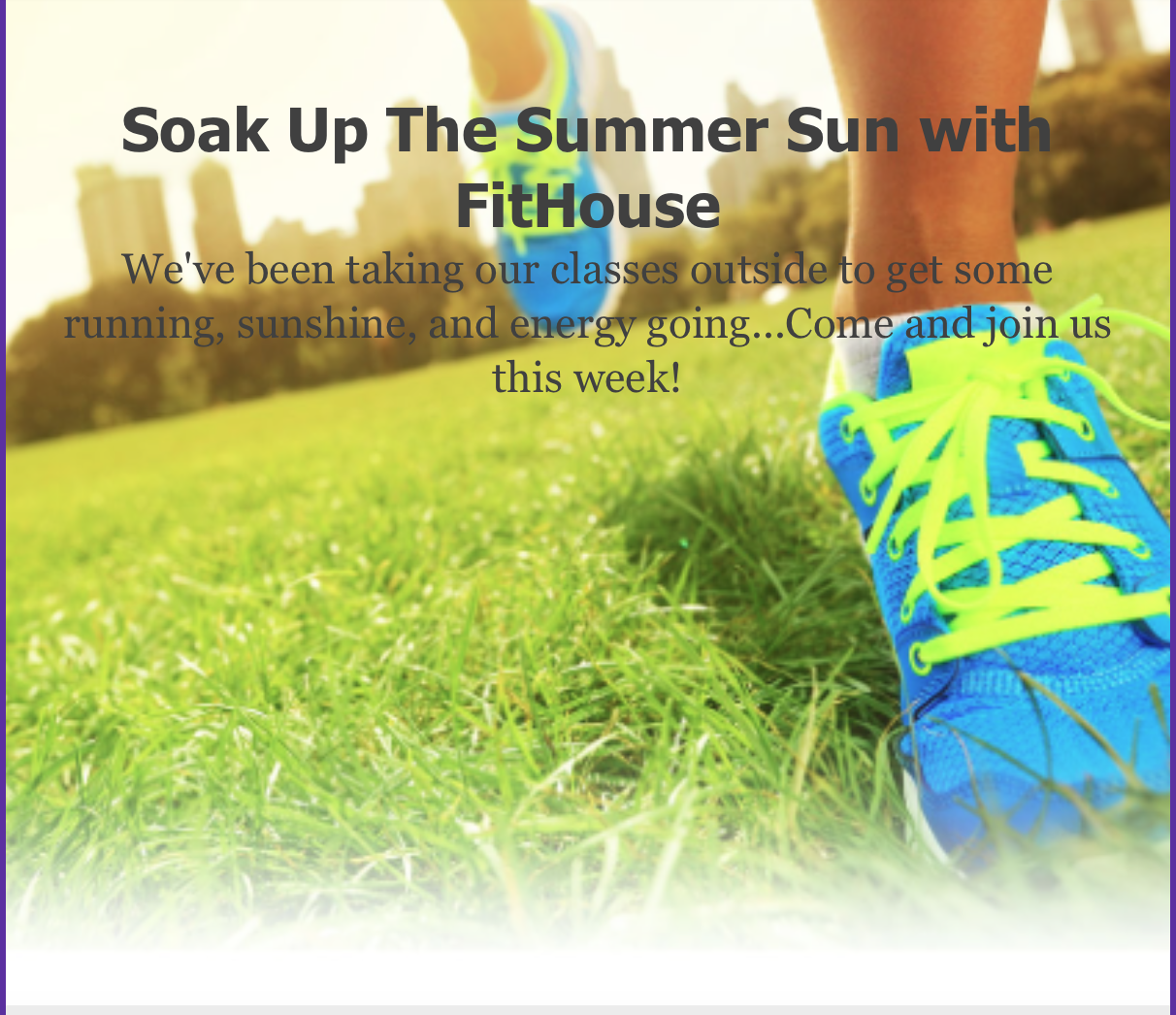 Soak Up The Summer Sun With FitHouse