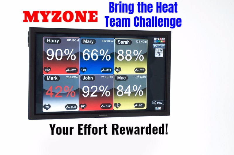 MyZone bring the heat team challenge